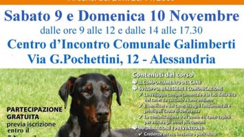 ‘Il Patentino’ Corso di formazione gratuito per i proprietari di cani e per tutti i cittadini interessati