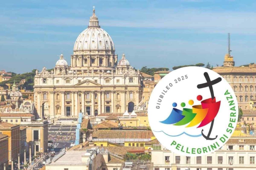 san pietro e logo giubileo